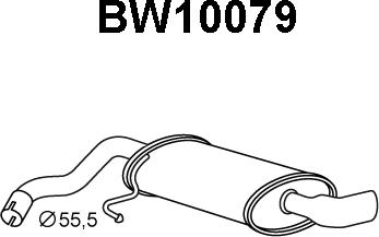 Veneporte BW10079 - End Silencer xparts.lv