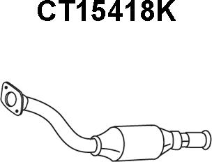 Veneporte CT15418K - Katalizators xparts.lv