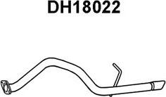 Veneporte DH18022 - Труба выхлопного газа xparts.lv
