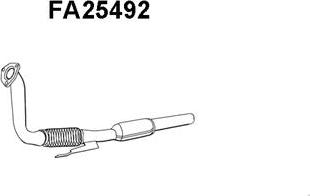 Veneporte FA25492 - Izplūdes gāzu priekšslāpētājs xparts.lv