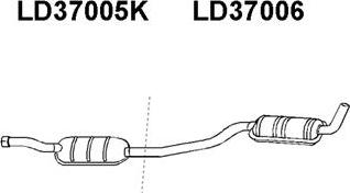 Veneporte LD37006 - Vidējais izpl. gāzu trokšņa slāpētājs xparts.lv