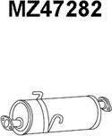 Veneporte MZ47282 - Vidējais izpl. gāzu trokšņa slāpētājs xparts.lv