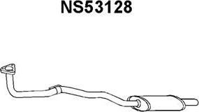 Veneporte NS53128 - Предглушитель выхлопных газов xparts.lv