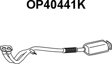 Veneporte OP40441K - Katalizators xparts.lv