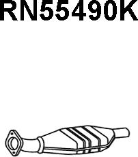 Veneporte RN55490K - Katalizators xparts.lv