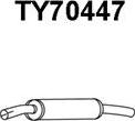 Veneporte TY70447 - Izplūdes gāzu priekšslāpētājs xparts.lv