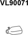 Veneporte VL90071 - Exhaust Pipe xparts.lv