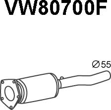 Veneporte VW80700F - Nosēdumu / Daļiņu filtrs, Izplūdes gāzu sistēma xparts.lv