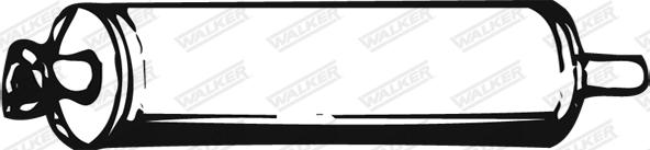 Walker 02697 - Vidējais izpl. gāzu trokšņa slāpētājs xparts.lv