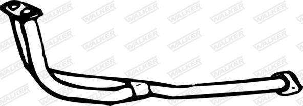 Walker 07993 - Exhaust Pipe xparts.lv