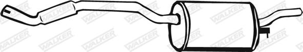 Walker 14017 - End Silencer xparts.lv