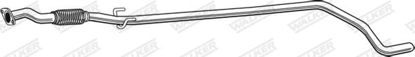 Walker 10421 - Exhaust Pipe xparts.lv