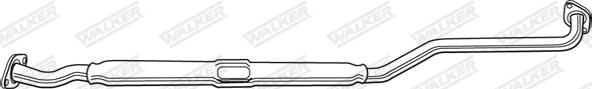 Walker 18574 - Exhaust Pipe xparts.lv