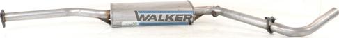 Walker 18799 - Средний глушитель выхлопных газов xparts.lv