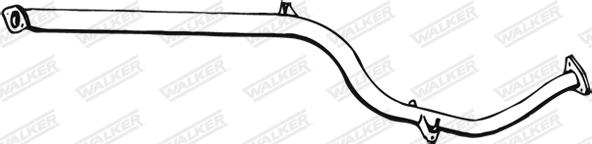 Walker 17887 - Exhaust Pipe xparts.lv
