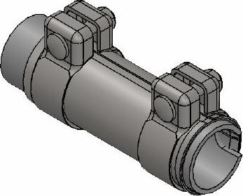 Walker 80712 - Pipe Connector, exhaust system xparts.lv