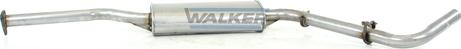 Walker 21486 - Средний глушитель выхлопных газов xparts.lv