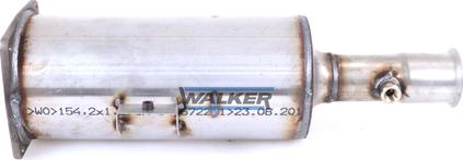 Walker 73007 - Nosēdumu / Daļiņu filtrs, Izplūdes gāzu sistēma xparts.lv