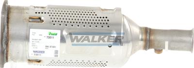 Walker 73011 - Suodžių / kietųjų dalelių filtras, išmetimo sistema xparts.lv