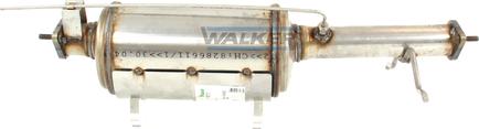 Walker 73073 - Nosēdumu / Daļiņu filtrs, Izplūdes gāzu sistēma xparts.lv