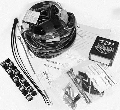 Westfalia 300210300113 - Electric Kit, towbar xparts.lv