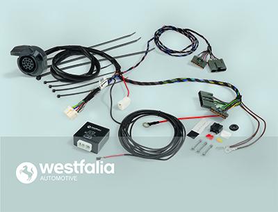 Westfalia 323102300113 - Elektrokomplekts, Piekabes aprīkojums xparts.lv