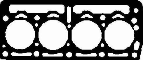 Wilmink Group WG1003602 - Gasket, cylinder head xparts.lv