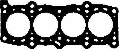 Wilmink Group WG1002640 - Gasket, cylinder head xparts.lv