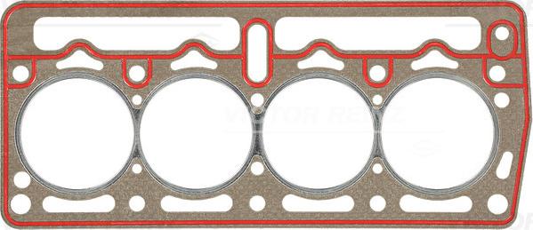 Wilmink Group WG1244833 - Gasket, cylinder head xparts.lv
