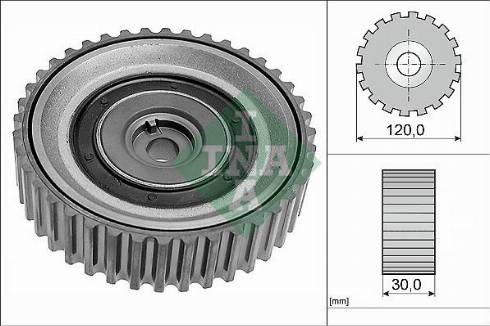 Wilmink Group WG1252986 - Deflection / Guide Pulley, timing belt xparts.lv