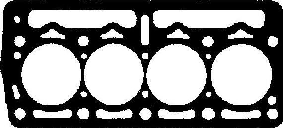 Wilmink Group WG1758502 - Gasket, cylinder head xparts.lv