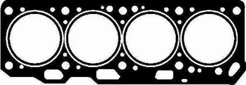 Wilmink Group WG1002641 - Gasket, cylinder head xparts.lv