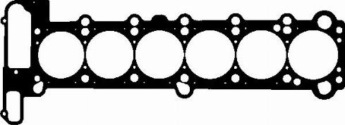 Wilmink Group WG1704845 - Gasket, cylinder head xparts.lv