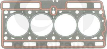 Wilmink Group WG2133900 - Gasket, cylinder head xparts.lv