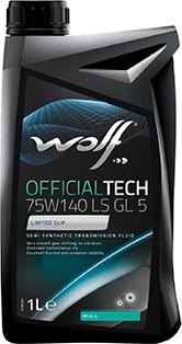 Wolf 8304200 - OFFICIALTECH 75W140 LS 1L API GL-5. MIL-L-2105 D xparts.lv