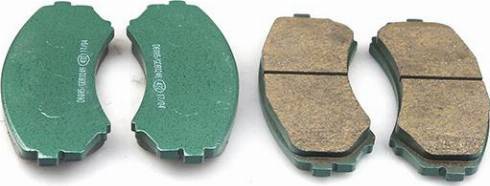 WXQP 40196 - Тормозные колодки, дисковые, комплект xparts.lv