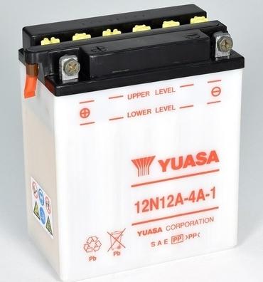 Yuasa 12N12A-4A-1 - Startera akumulatoru baterija xparts.lv
