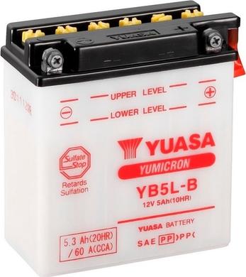 Yuasa YB5L-B - Стартерная аккумуляторная батарея, АКБ xparts.lv