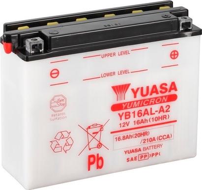 Yuasa YB16AL-A2 - Startera akumulatoru baterija xparts.lv