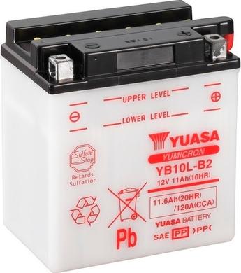Yuasa YB10L-B2 - Startera akumulatoru baterija xparts.lv