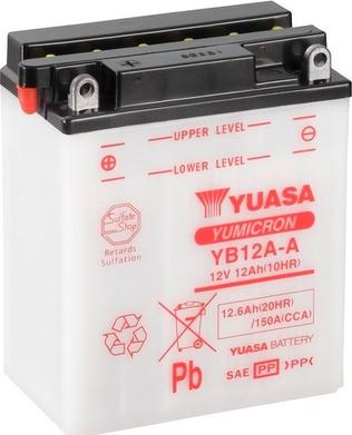 Yuasa YB12A-A - Startera akumulatoru baterija xparts.lv