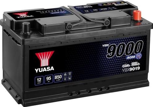 Yuasa YBX9019 - Startera akumulatoru baterija xparts.lv