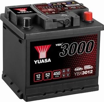 Yuasa YBX3012 - Starterio akumuliatorius xparts.lv