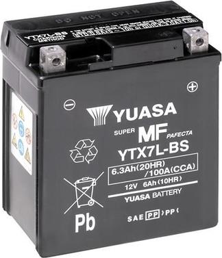 Yuasa YTX7L-BS - Startera akumulatoru baterija xparts.lv