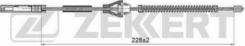 Zekkert BZ-1184 - Trose, Stāvbremžu sistēma xparts.lv
