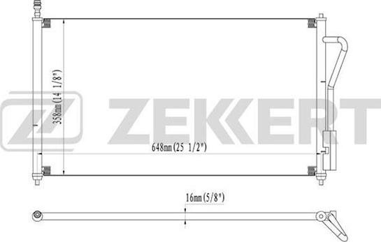Zekkert MK-3031 - Kondensators, Gaisa kond. sistēma xparts.lv