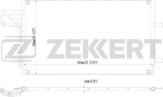 Zekkert MK-3033 - Kondensators, Gaisa kond. sistēma xparts.lv