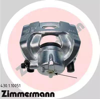 Zimmermann 430.1.10051 - Тормозной суппорт xparts.lv