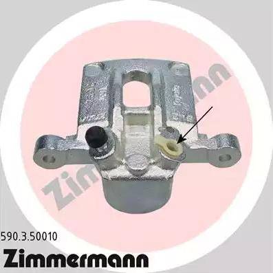 Zimmermann 590.3.50010 - Brake Caliper xparts.lv