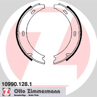 Zimmermann 10990.128.1 - Комплект тормозов, ручник, парковка xparts.lv